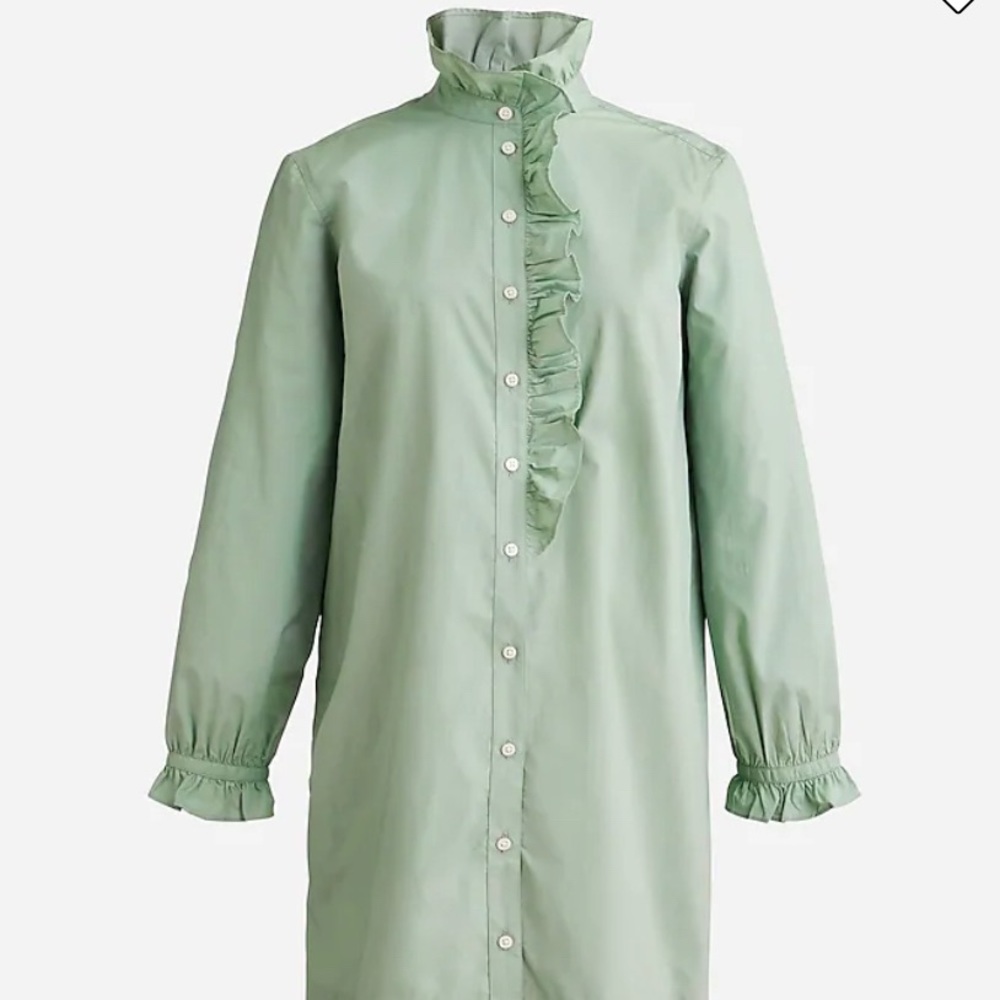 Jcrew button up dress